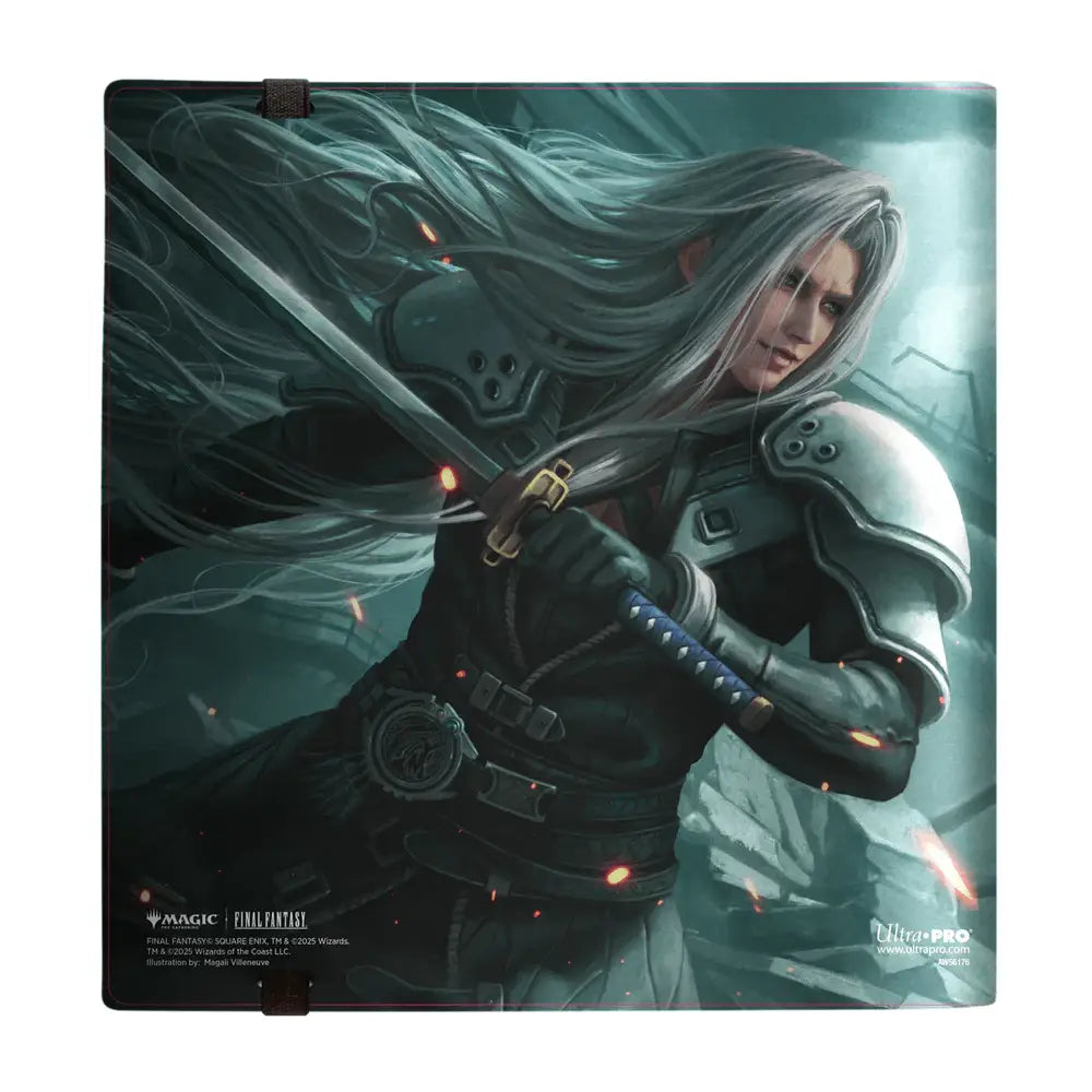 Ultra PRO: Final Fantasy - 12 Pocket PRO Binder - Cloud [Strap Binder] Ultra Pro