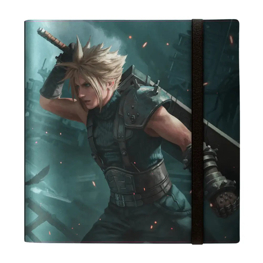 Ultra PRO: Final Fantasy - 12 Pocket PRO Binder - Cloud [Strap Binder]