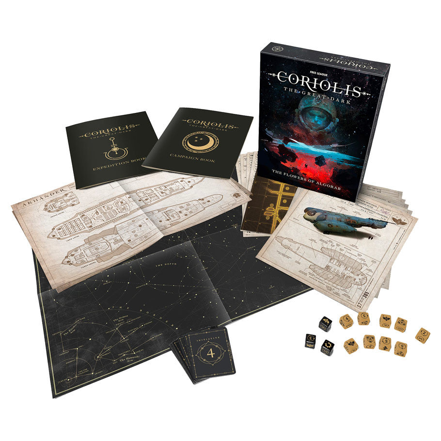 Free League RPG: Coriolis Adventure - The Flowers of Algorab [Campaign Kit] Coriolis