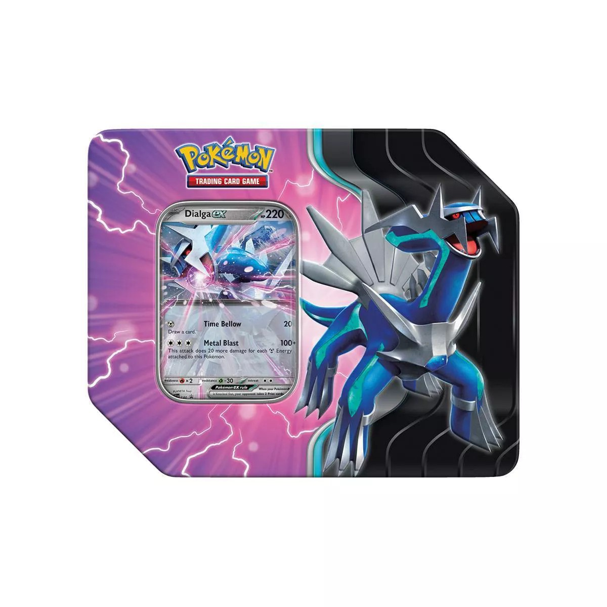 Pokemon English - Azure Legends Tin [Dialga ex]