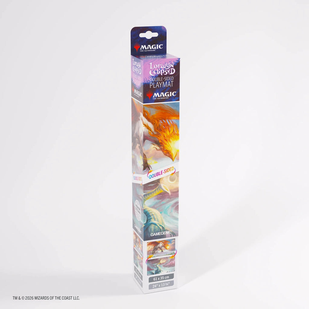 Gamegenic: Magic the Gathering - Lorwyn Eclipsed: Double-Sided - Eirdu, Carrier of Dawn / Isilu, Carrier of Twilight [Playmat] GameGenic
