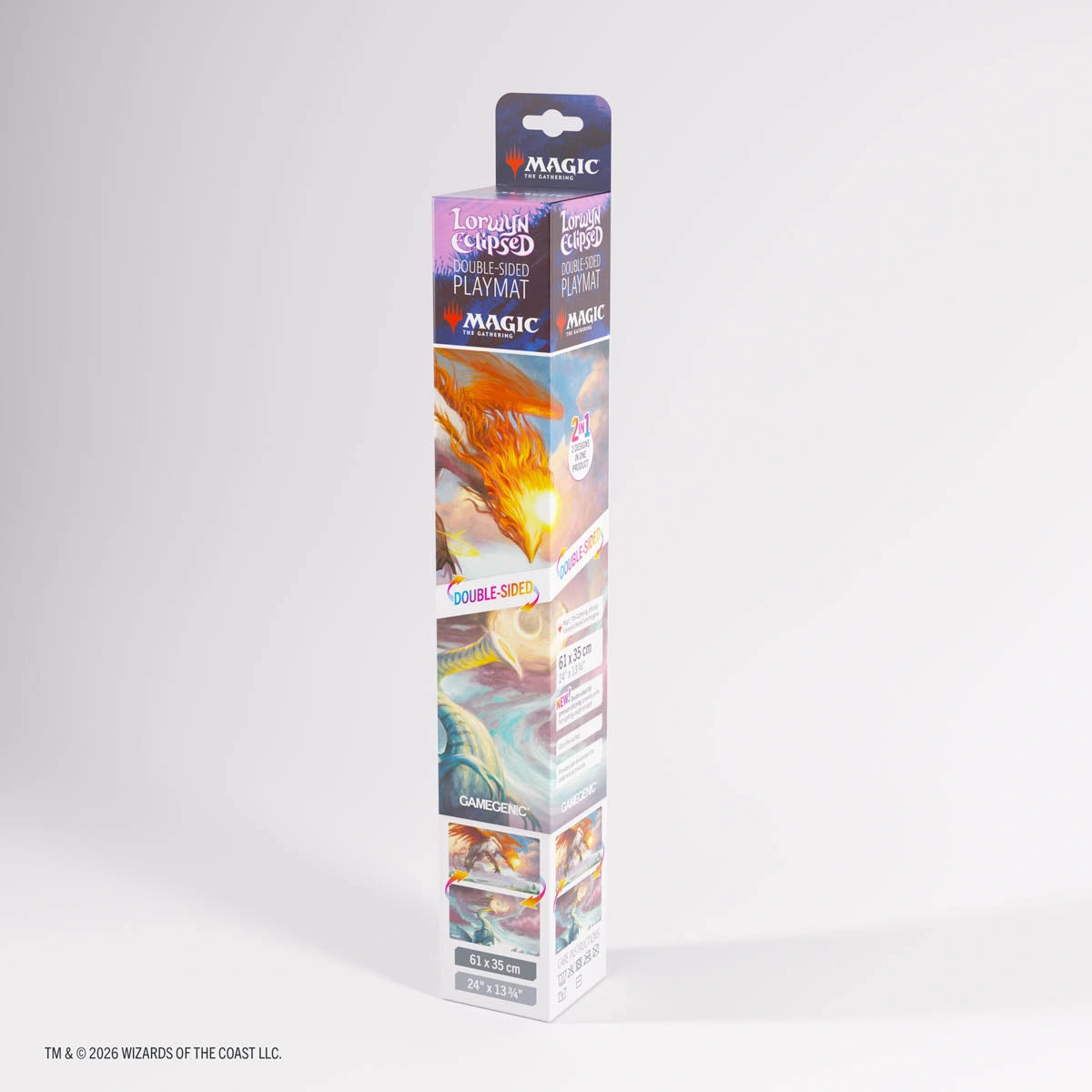 Gamegenic: Magic the Gathering - Lorwyn Eclipsed: Double-Sided - Eirdu, Carrier of Dawn / Isilu, Carrier of Twilight [Playmat] GameGenic