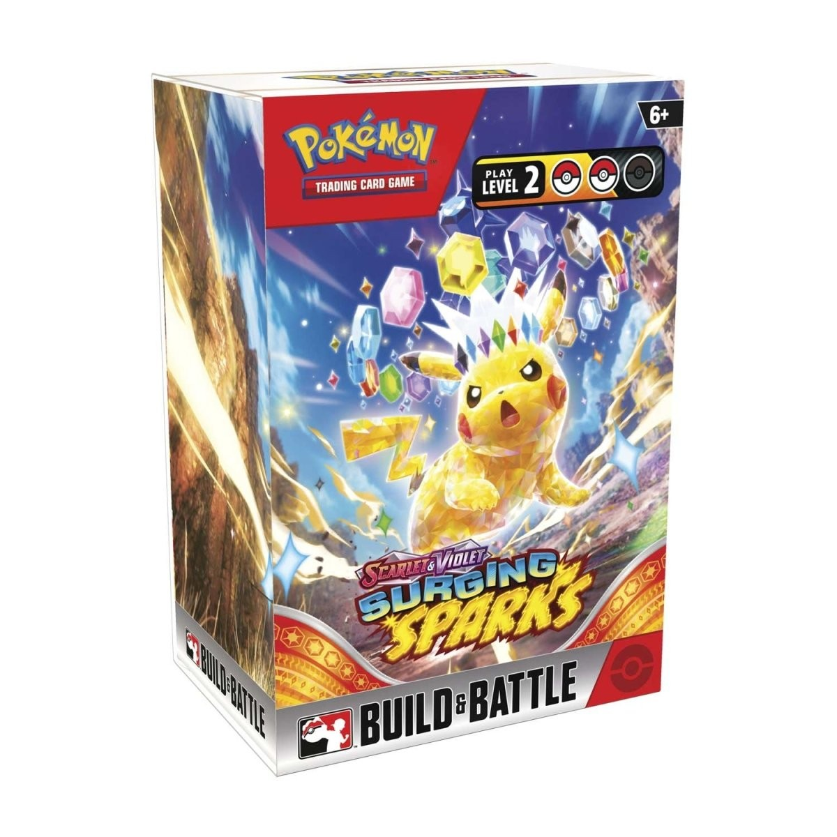 Pokemon English - Surging Sparks - Build and Battle