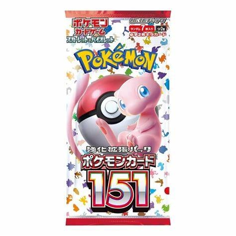 Pokemon Japanese - Pokemon 151 - Booster Pack (Single)