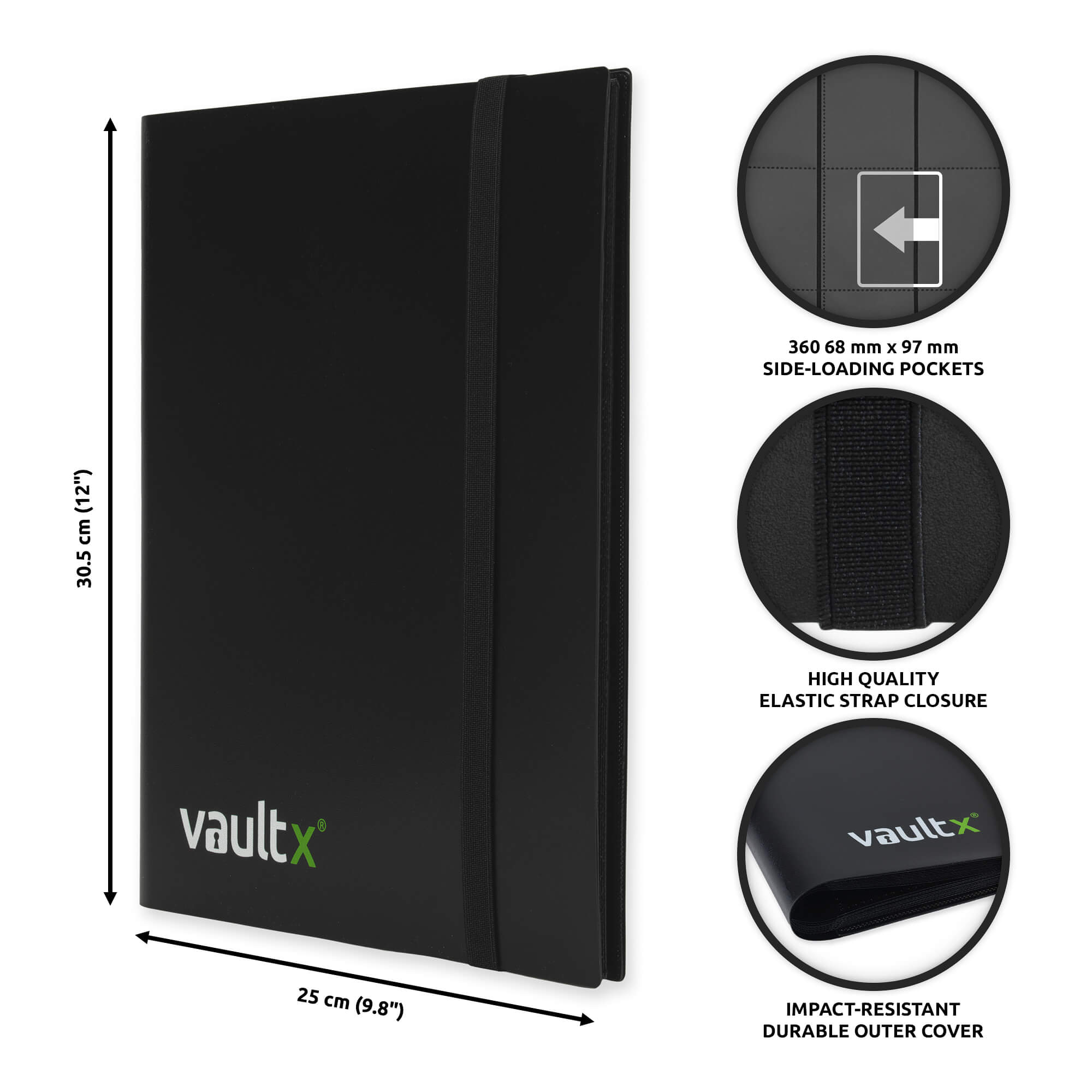 Vault X: Strap 9-Pocket [Binder]