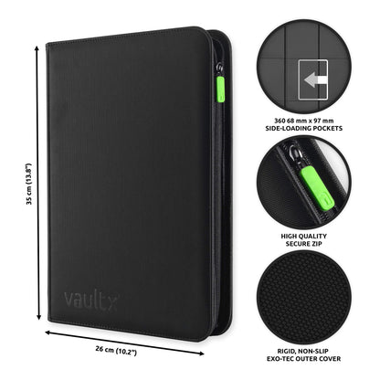 Vault X Exo-Tec Zip 9 Pocket Binder