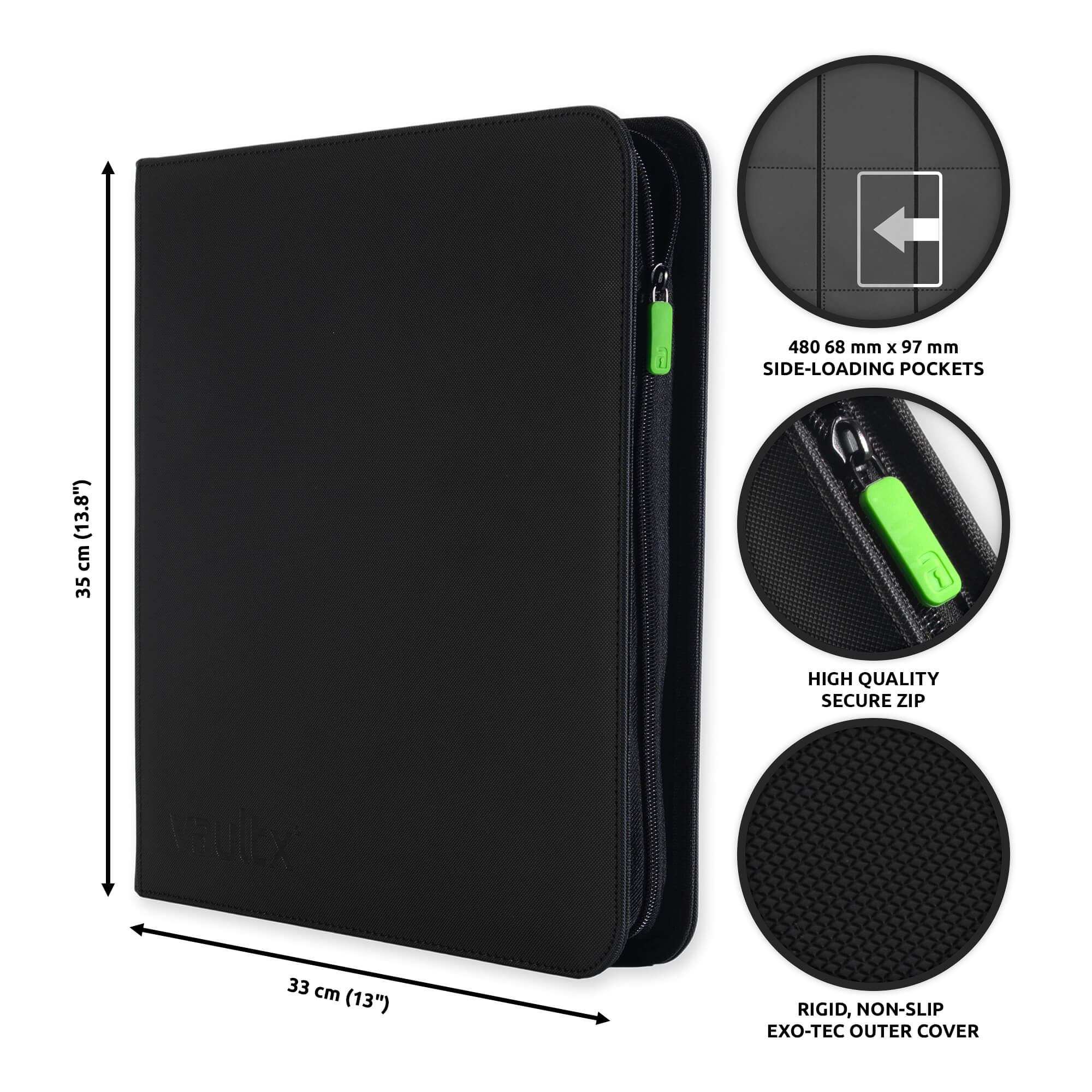 Vault X: Exo-Tec Zip 12-Pocket [Binder]