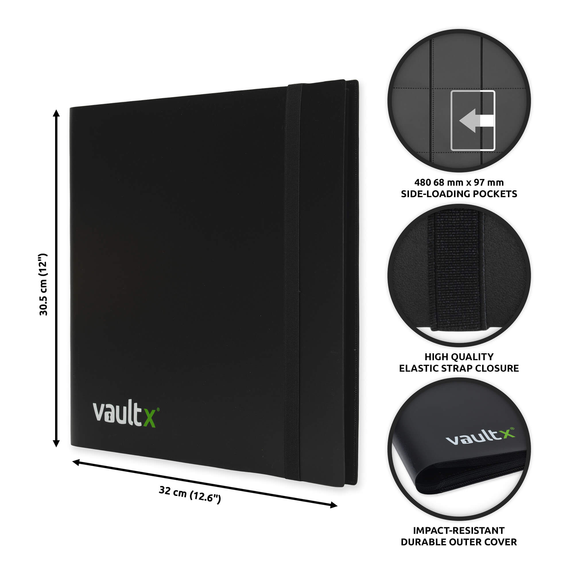 Vault X: Strap 12-Pocket [Binder]