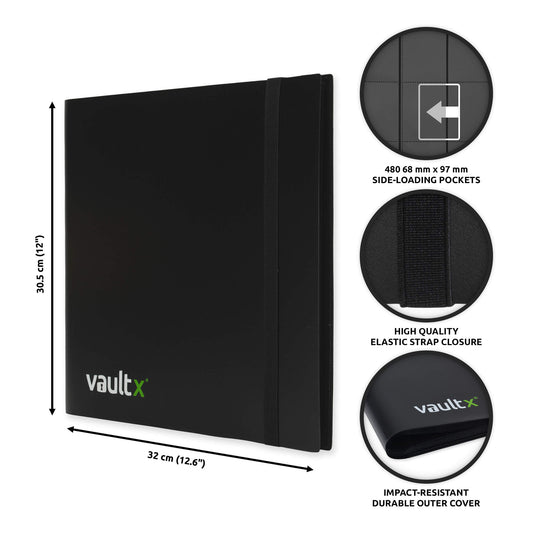 Vault X 12-Pocket Binder [Strap]