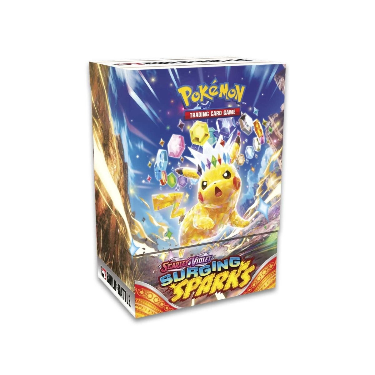 Pokemon English - Surging Sparks - Build and Battle