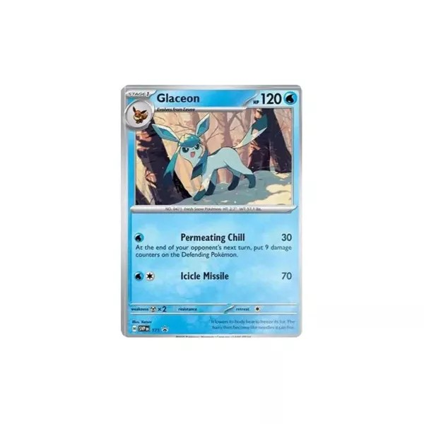 Pokemon - Prismatic Evolutions - Tech Sticker Collection [Glaceon]