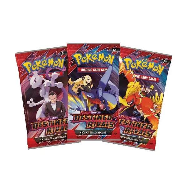 Pokemon TCG: English - Destined Rivals - 3 Pack Blister [Zebstrika]