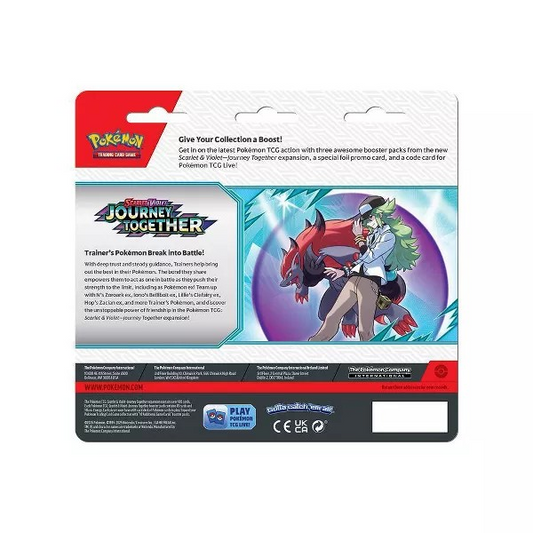 Pokemon - Journey Together - 3 Pack Blister [Yanmega]