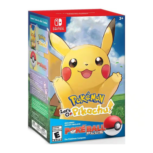 Nintendo: Switch - Pokemon Let's Go Pikachu - Pokeball Plus Edition [Game]