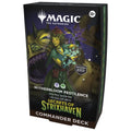 Card game box for 'Magic: The Gathering' with character illustration and text on a white background