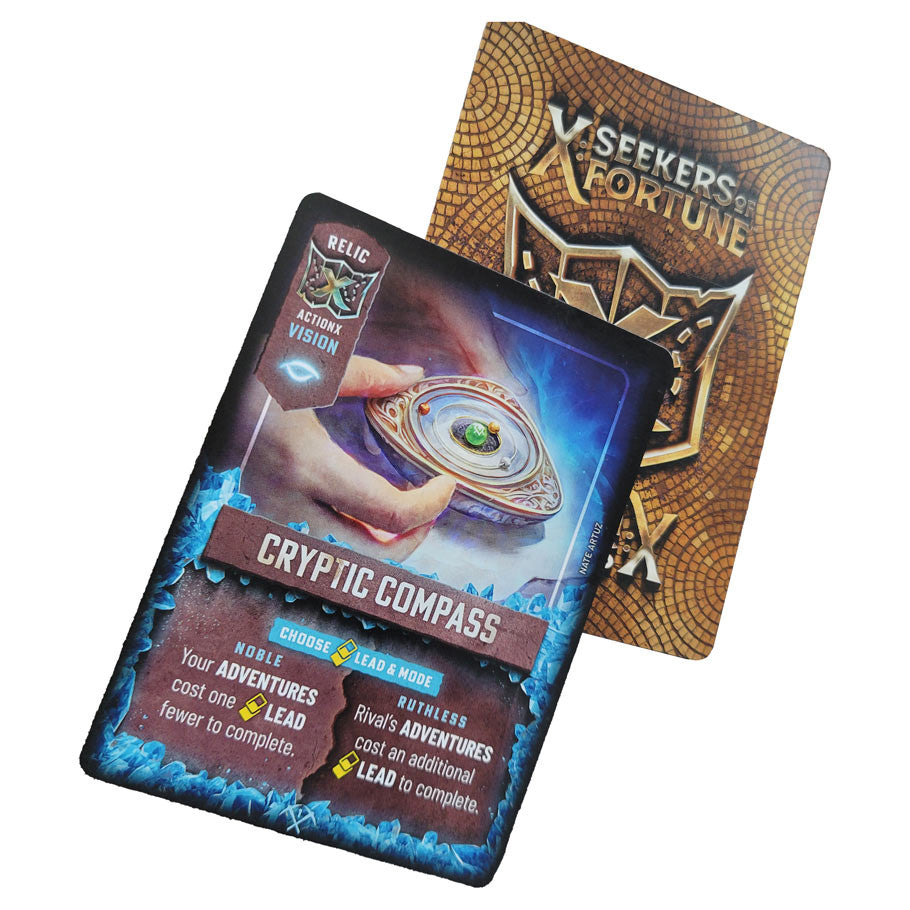 Mega Moth Cardgame: X-Seekers of Fortune [Boardgame]