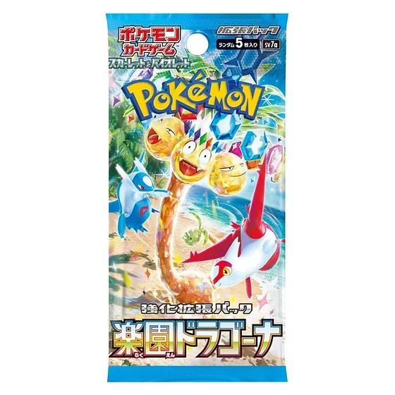 Pokemon Japanese - Paradise Dragona - Booster Pack (Single)