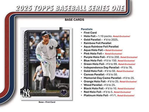 Topps: 2025 Series 1 Celebration - Baseball [Mega Box] Topps