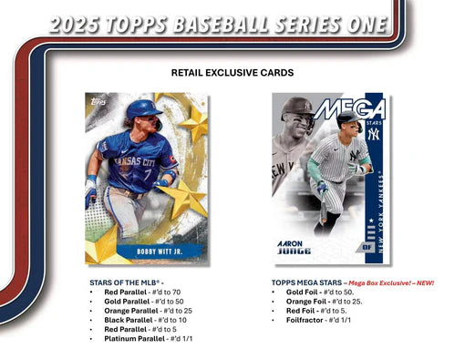 Topps: 2025 Series 1 Celebration - Baseball [Mega Box] – Blue Mist