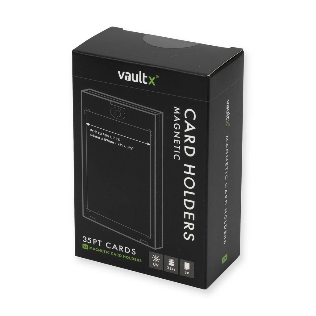 Vault X: Magnetic Card Holders 35pt - 5 Pack [Card Holder]