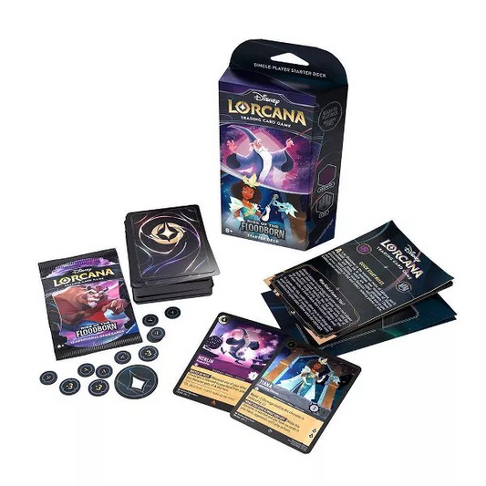 Disney Lorcana TCG - Floodborn - Starter Deck [Amethyst and Steel]