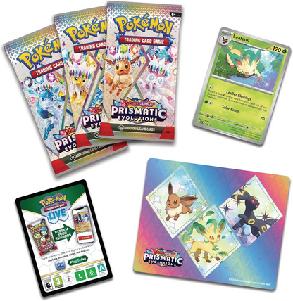 Pokemon - Prismatic Evolutions - Tech Sticker Collection [Leafeon]