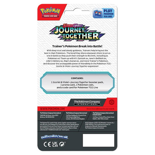 Pokemon - Journey Together - Checklane Blister [Scraggy]