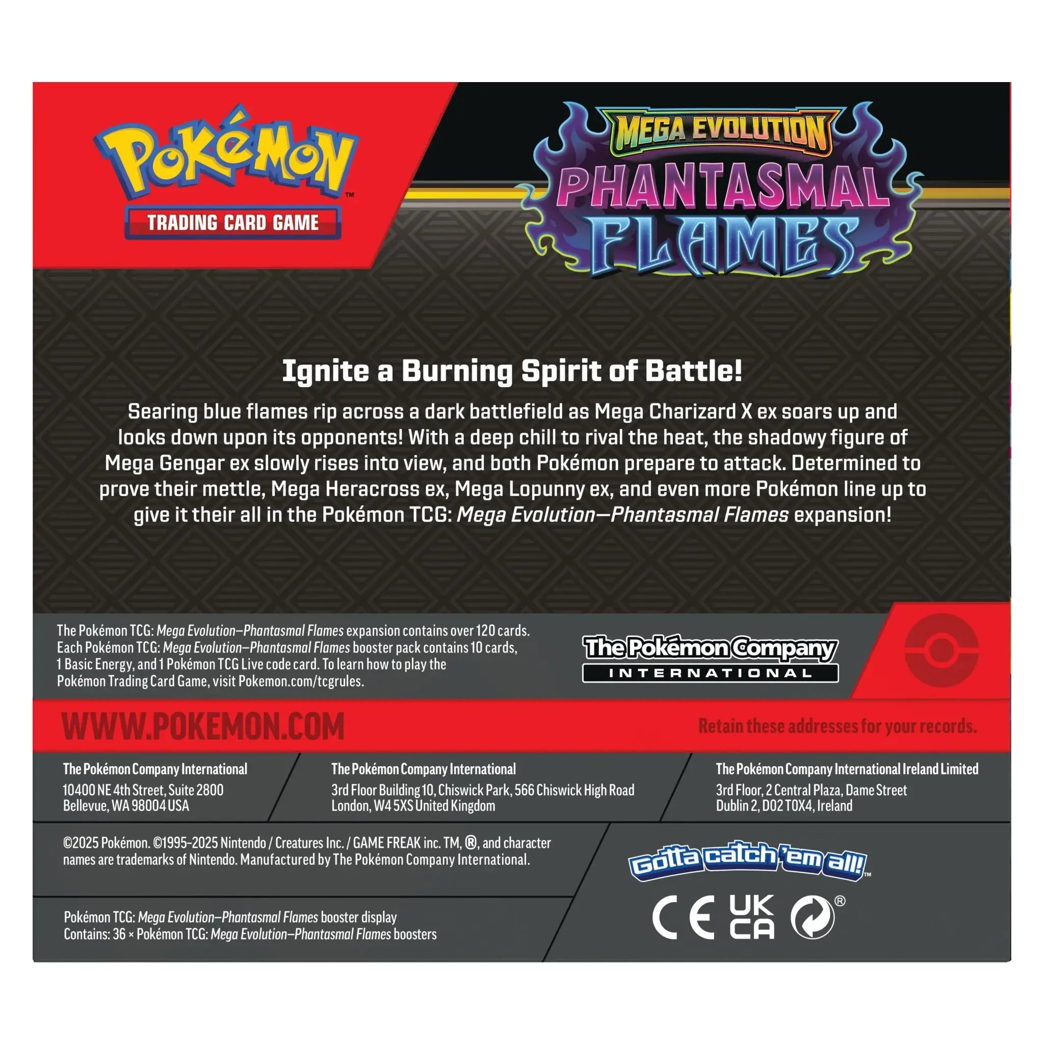 Pokemon TCG: Phantasmal Flame [Enhanced Booster Box]