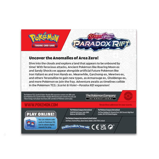 Pokemon English - Paradox Rift - Booster Box