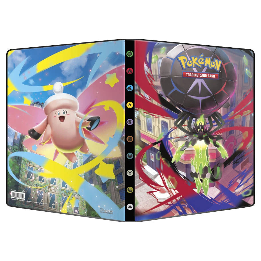 pokemon trading card game portfolio Ultra PRO - Scarlet & Violet: Destined Rivals 4-Pocket for Pokmon It can hold up to 126 cards with single Pokmon TCG: Mini Portfolio (Spring