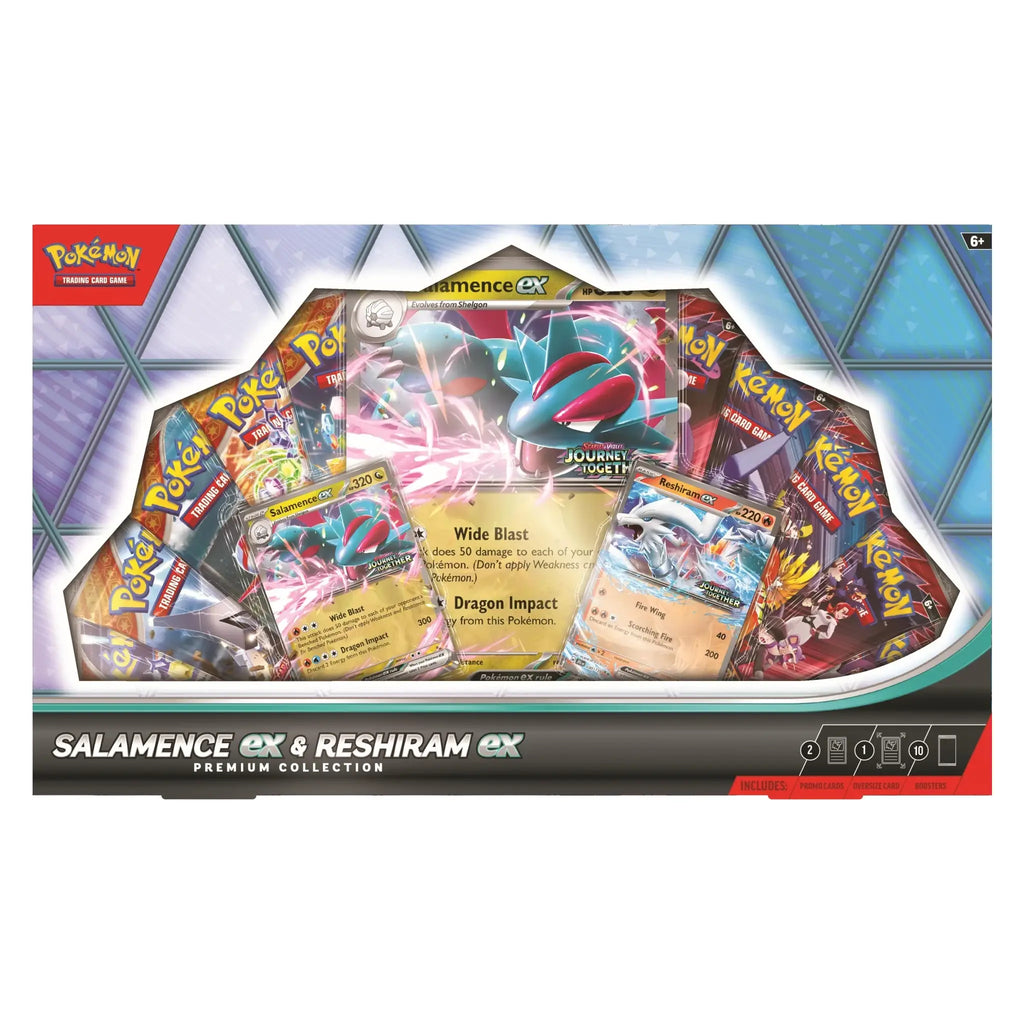 Pokemon TCG: Salamence ex and Reshiram ex [Premium Collection]