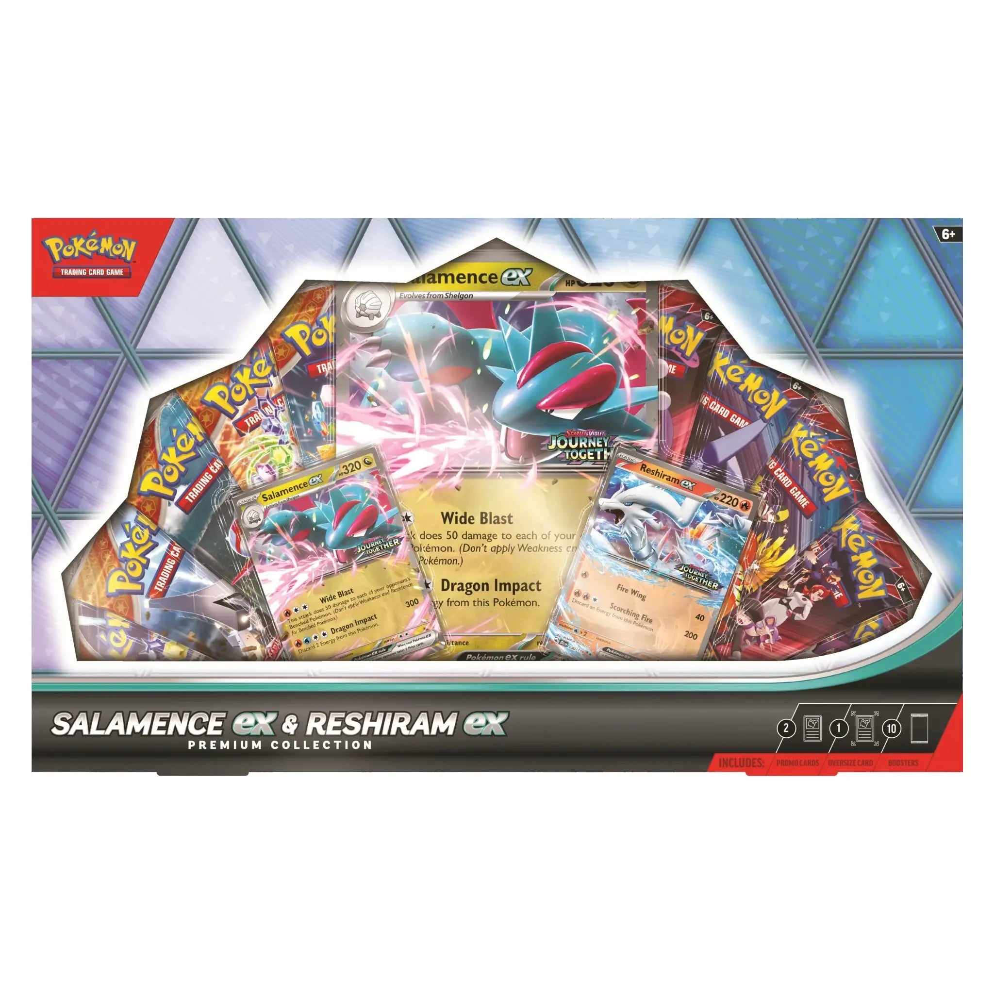 Pokemon TCG: Salamence ex and Reshiram ex [Premium Collection]