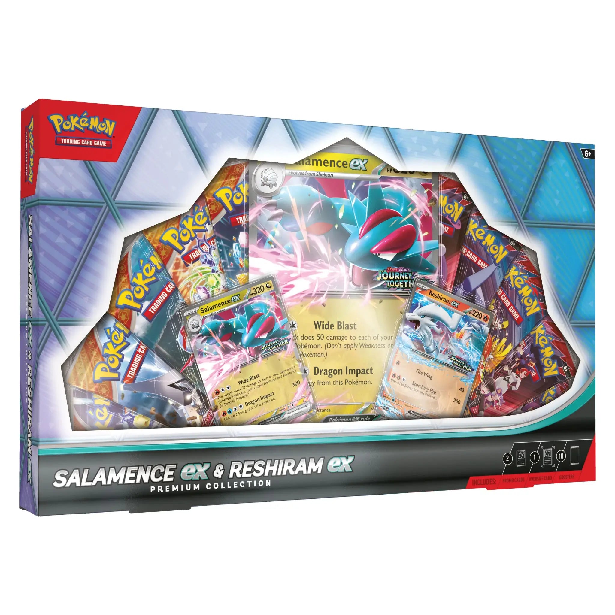 Pokemon TCG: Salamence ex and Reshiram ex [Premium Collection]