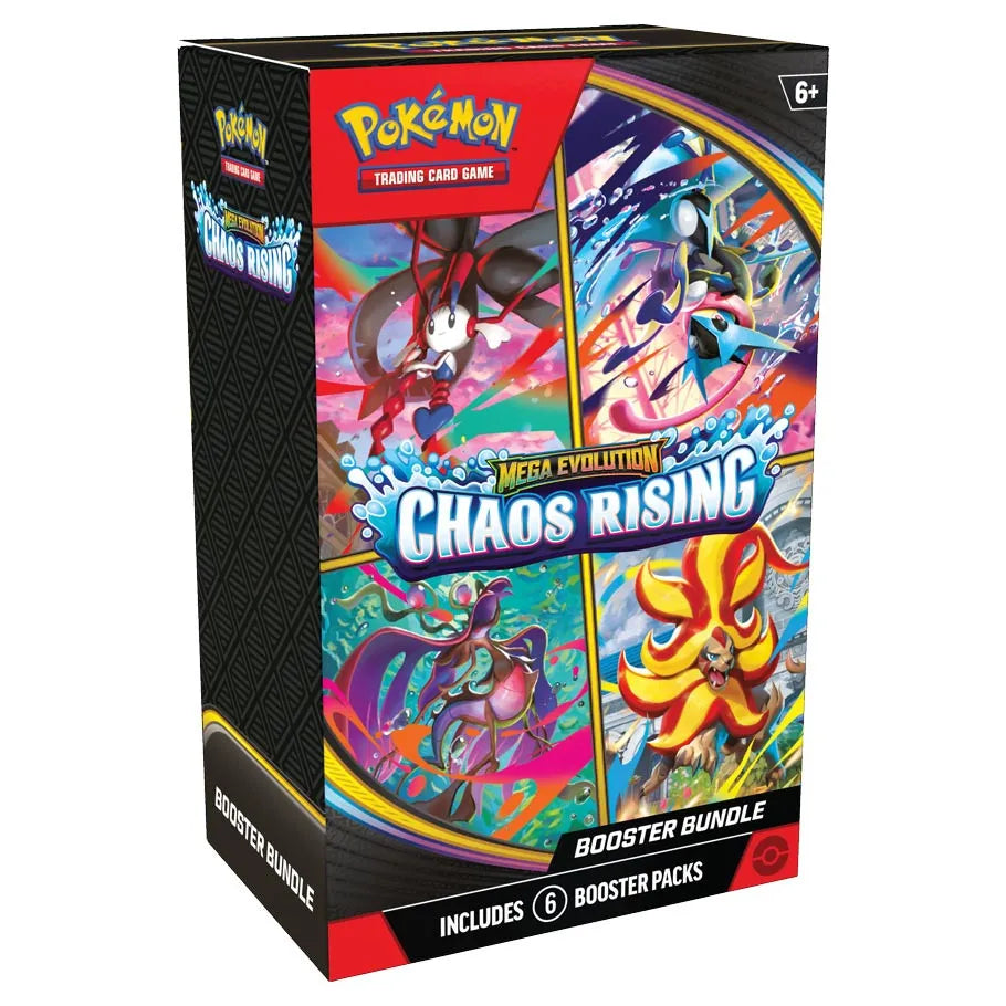 Pokemon TCG: Mega Evolution - Chaos Rising [Booster Bundle] Pokemon TCG English