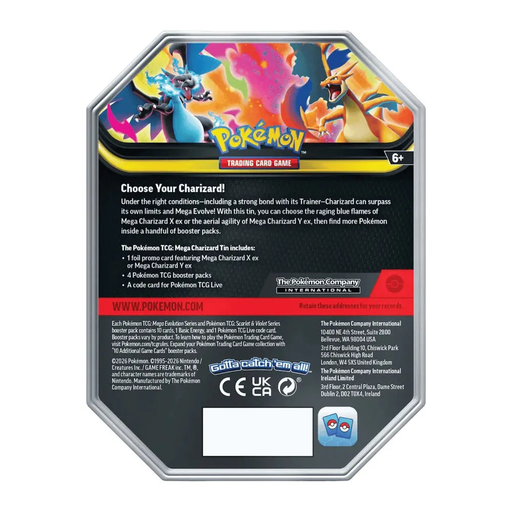 Pokemon TCG: Mega Charizard [Tin] Pokemon TCG English