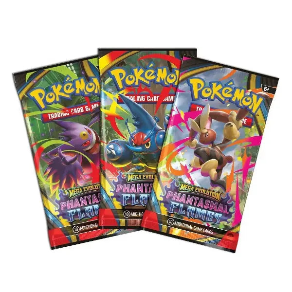 Pokemon TCG: Phantasmal Flames [3-Pack Blister]
