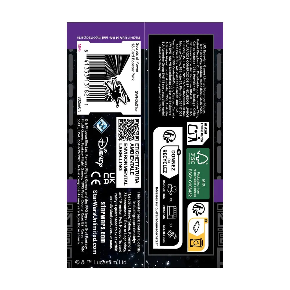 Star Wars Unlimited: Secrets of Power [Booster Box]