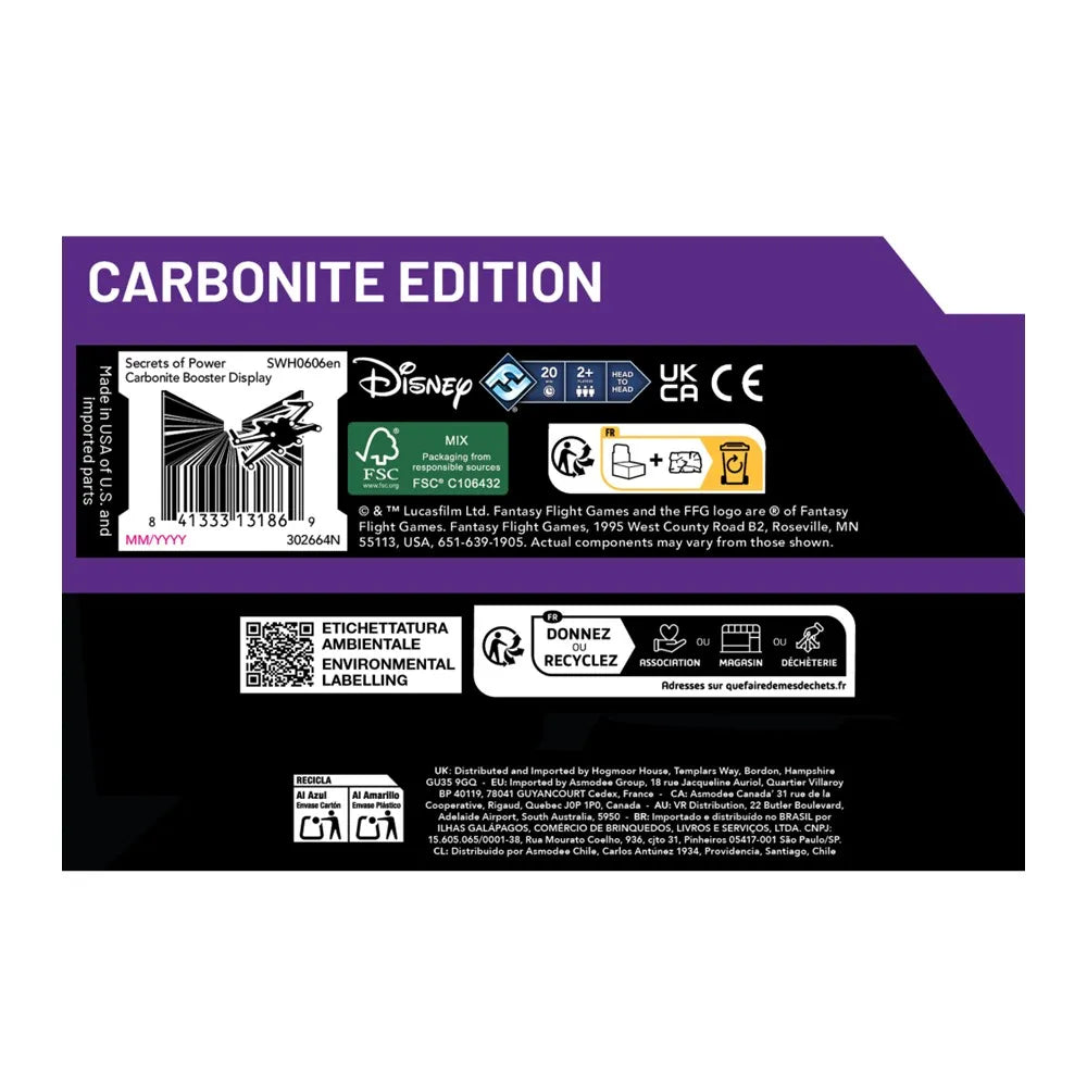 Star Wars Unlimited: Secrets of Power [Carbonite Booster Box]