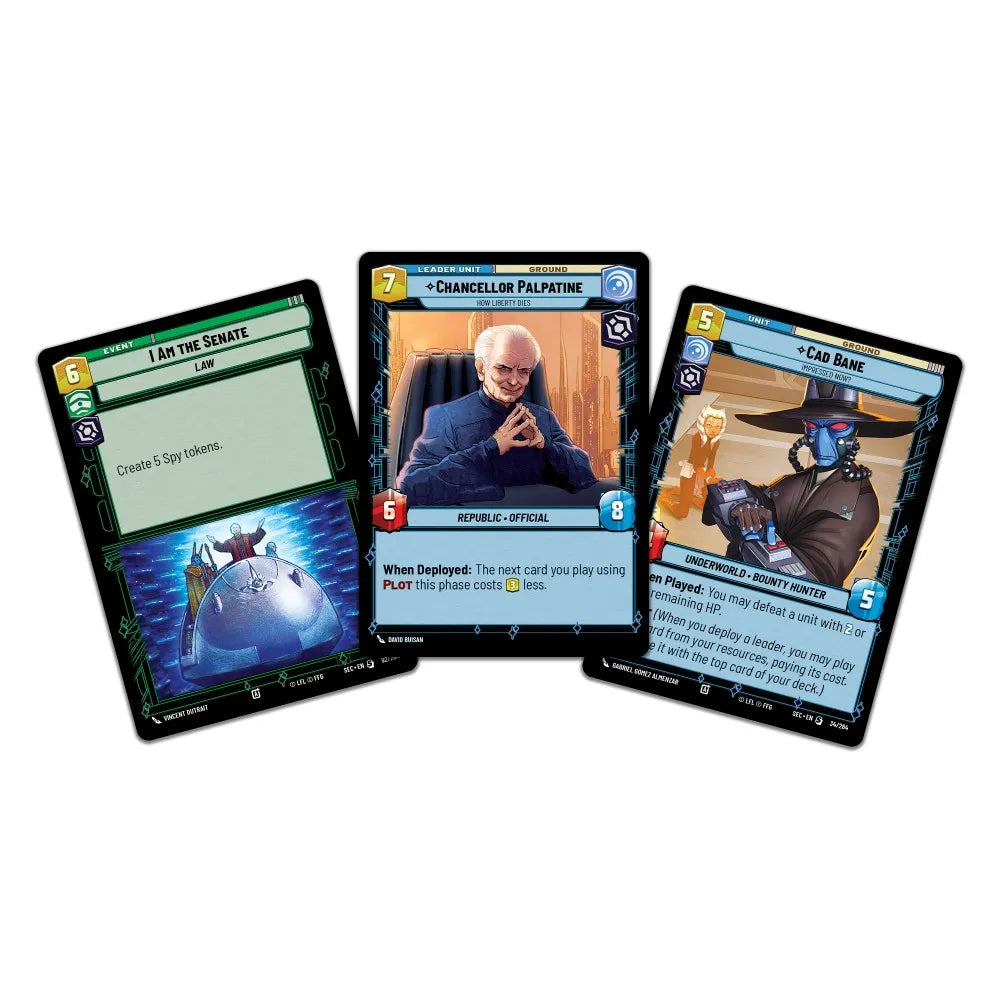 Star Wars Unlimited: Secrets of Power - Chancellor Palpatine [Spotlight Deck]