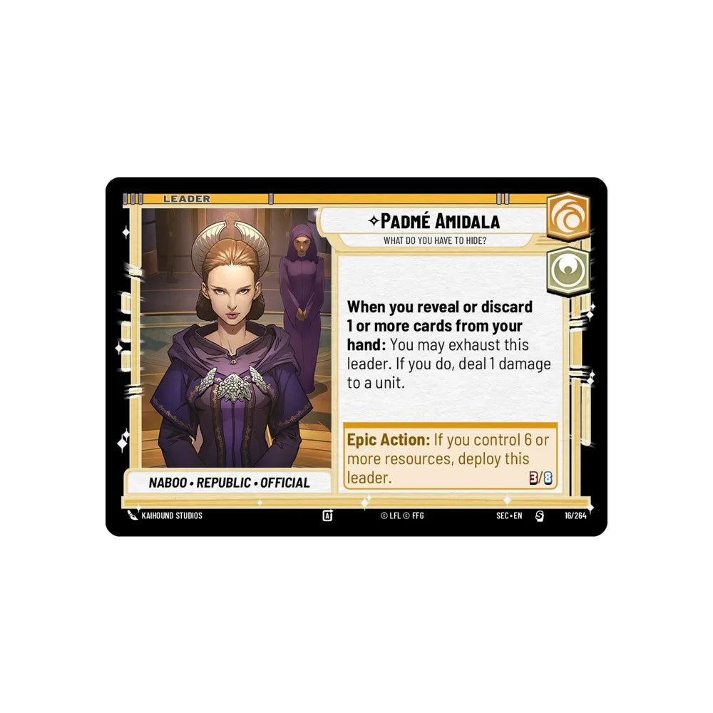 Star Wars Unlimited: Secrets of Power - Padme Amidala [Spotlight Deck]