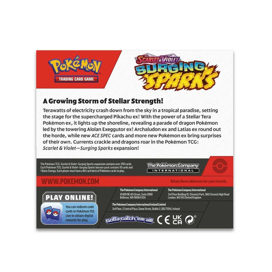 Pokemon English - Surging Sparks - Booster Box