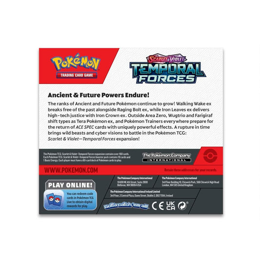 Pokemon English - Temporal Forces - Booster Box