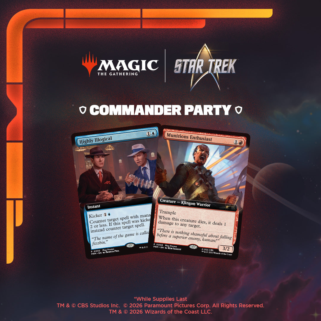 Magic the Gathering: Star Trek [1st Commander Party 11/25 at 6PM]