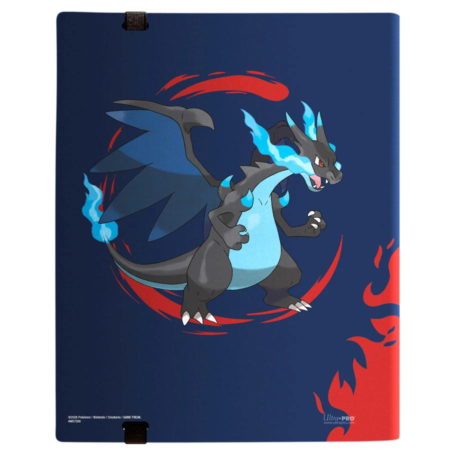 Ultra Pro: 9 Pocket pro - Pokemon Mega Charizard Portfolio [Strap Binder]