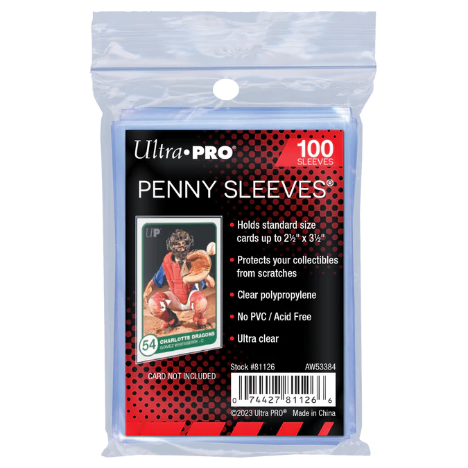 Ultra Pro: Penny Soft Sleeves - 100ct [Sleeves]