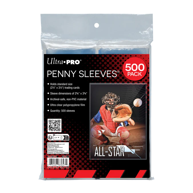 Ultra Pro: Penny Soft Sleeves - 500ct [Sleeves]