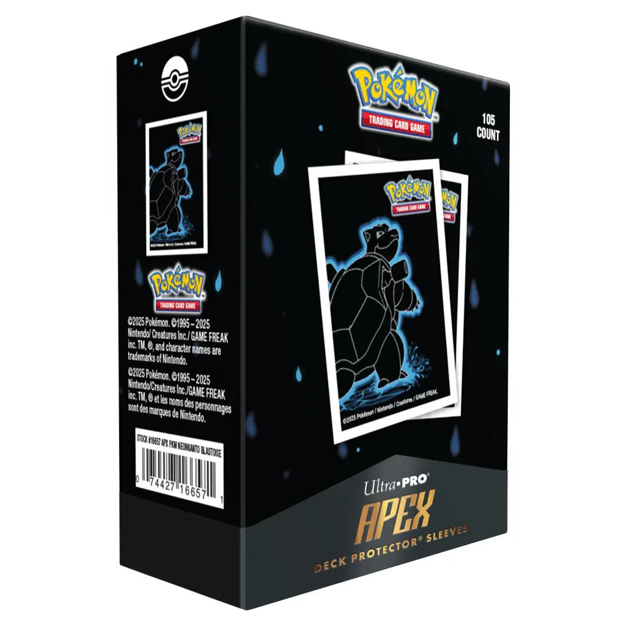 Ultra Pro: Apex - Pokemon - Neon Kanto Blastoise [Sleeves]
