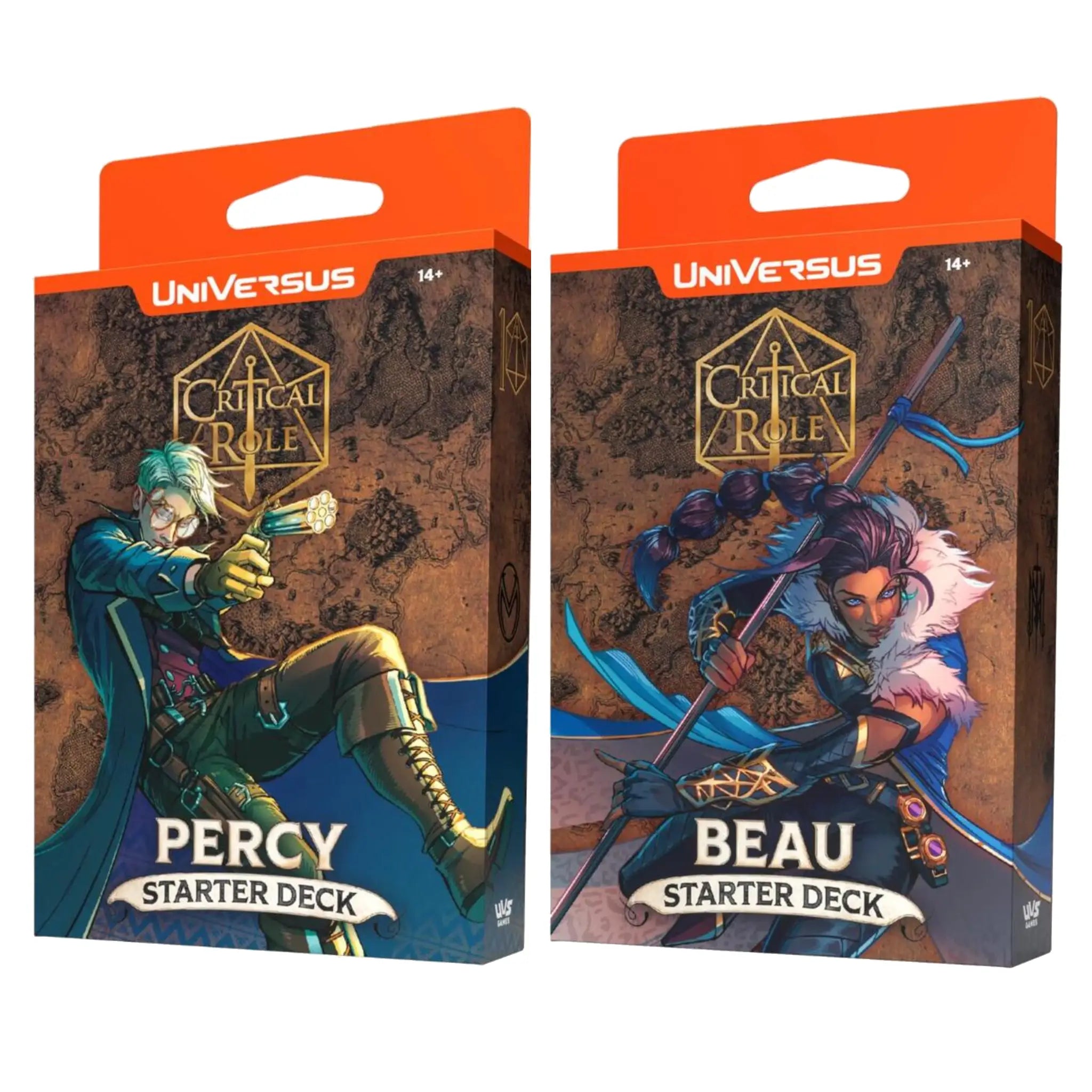 UniVersus: Critical Role [CR02] - Percy and Beau [Starter Deck Combo]