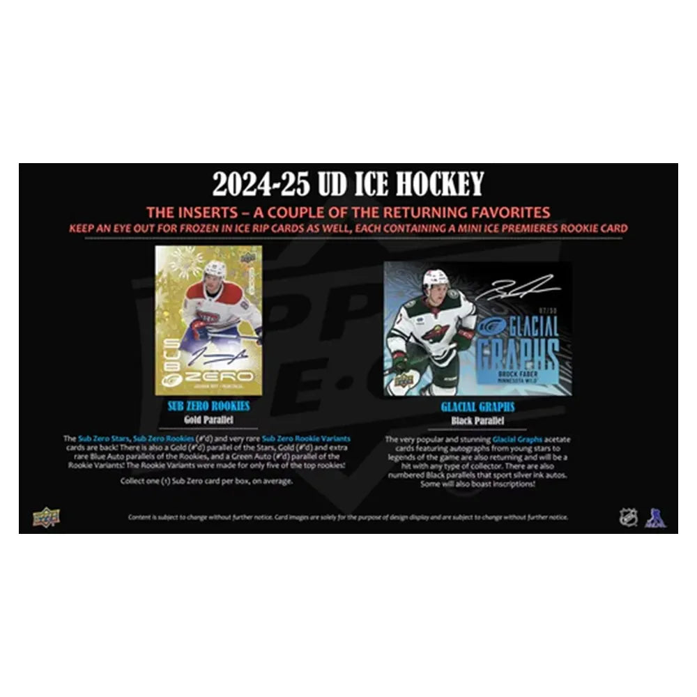 Upper Deck: 2024-2025 Ice Hockey [Hobby Box]