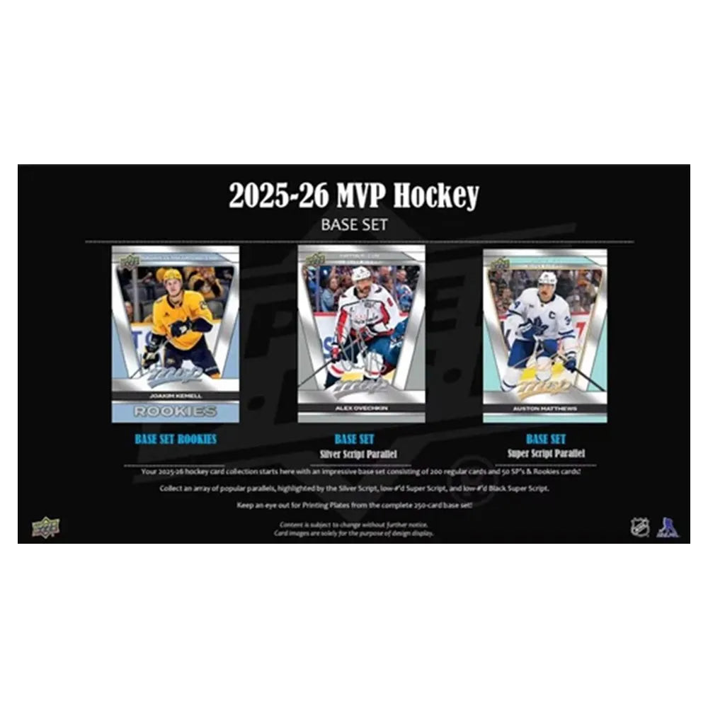 Upper Deck: 2025-2026 MVP Hockey [Hobby Box]
